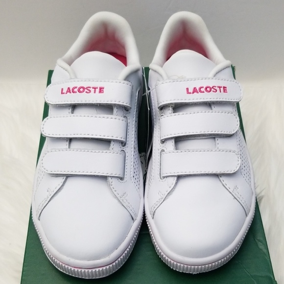 lacoste girls sneakers